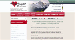Desktop Screenshot of hartmanmedical.net